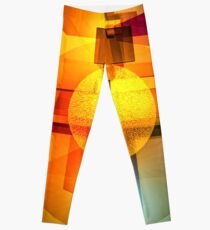 Suprematist Architectural Model Leggings