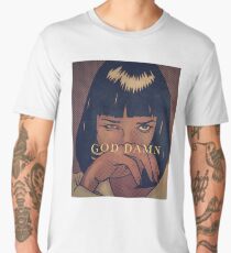 Pulp Fiction - Mia Wallace Men's Premium T-Shirt