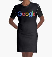 New Google Logo (September 2015) - Clear, High-Quality, Large Graphic T-Shirt Dress