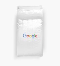 New Google Logo (September 2015) - Clear, High-Quality, Large Duvet Cover