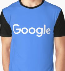 New White Google Logo (September 2015) - Clear, High-Quality, Large Graphic T-Shirt