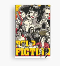 Pulp Fiction Canvas Print
