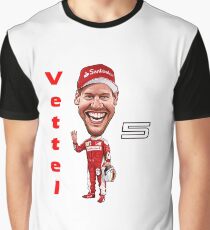 Sebastian Vettel No 5 - 2017 Graphic T-Shirt