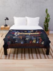 Vania Castle Throw Blanket