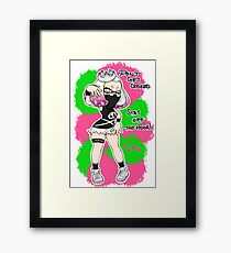 Team Skull Pearl Framed Print