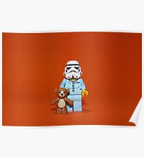 Sleepy Stormtrooper Poster