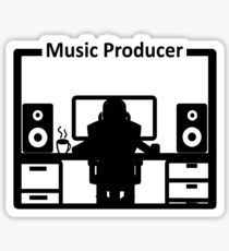 Beatmaker Dj Music Producer T Shirt Sticker