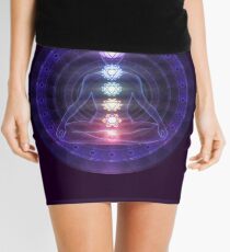 Yoga Meditation Chakra Mini Skirt