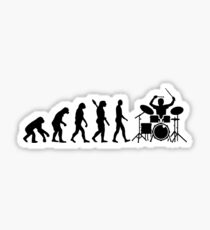 Evolution drummer Sticker