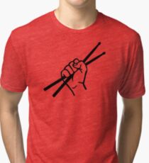 Drummer drumsticks Tri-blend T-Shirt
