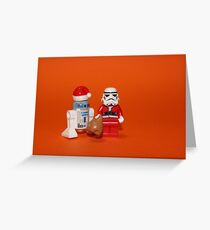 Stormtrooper Santa Greeting Card