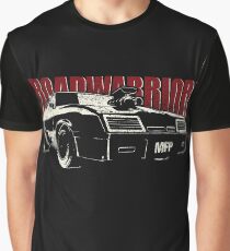 Mad Max Inspired Roadwarrior "Wasted Edition" | White Red Graphic T-Shirt