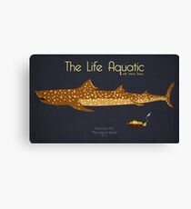 The Life Aquatic - Jaguar Shark Canvas Print