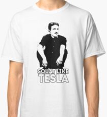 Tesla Squating Classic T-Shirt