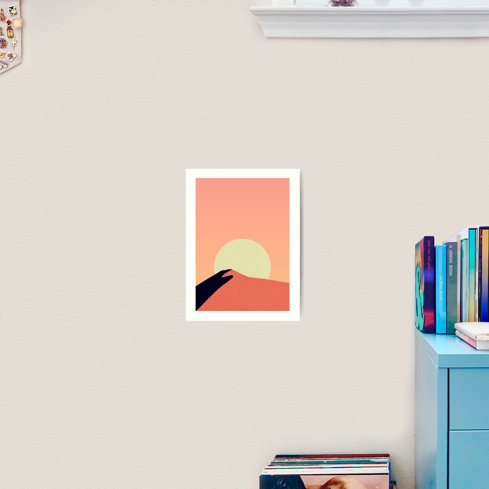 Desert Warmth Art Print