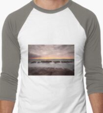 Long exposure dusk Men's Baseball ¾ T-Shirt