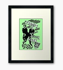 The Cramps - Concert Poster Framed Print