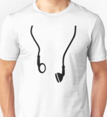 Headphones Unisex T-Shirt