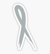 Brain Cancer Ribbon Sticker