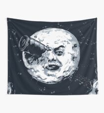 A trip to the moon Wall Tapestry