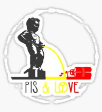Manneken pisse Sticker