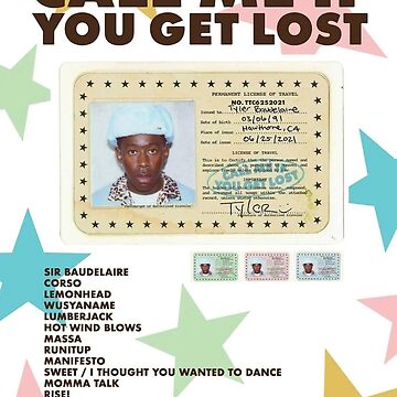 Tyler the Creator - Call Me If You Get Lost - Poster – TrippyStore