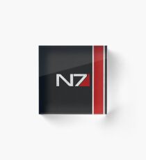 N7 Iconic Design Acrylic Block