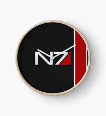 N7 Iconic Design Clock
