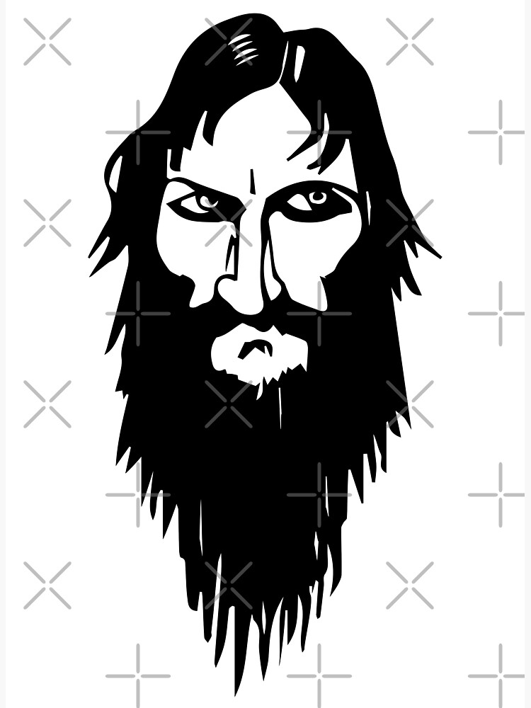 "Grigori Rasputin" Art Print by kislev Redbubble