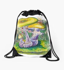 Pilzwald - Fairy tale Drawstring Bag