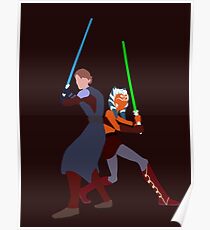 Star Wars: Anakin and Ahsoka - Master and Padawan Poster