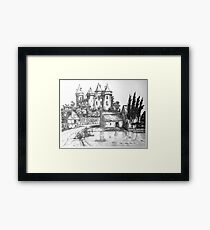 Chateau de Combourg France 1016ad Framed Print