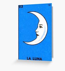 Loteria: La Luna Greeting Card