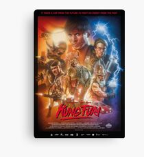 Kung Fury Leinwanddruck