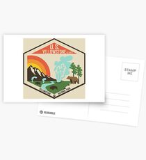 Yellowstone National Park Postcards