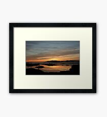 Loch Ba sunrise Framed Print