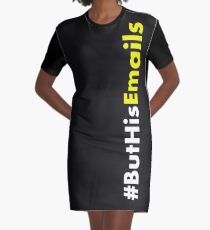 Hashtag Aber seine E-Mails T-Shirt Kleid