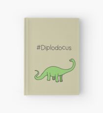#Diplodocus - dinosaur design by Cecca Designs Hardcover Journal