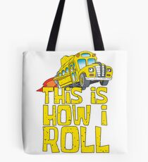 Magic School Bus Art Design Tote Bag