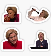 Ridiculous kate Hillary Clinton pack Sticker