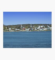 Seaside Town Photographic Print