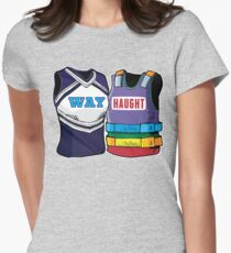 WayHaught Wynonna Earp Rainbow Vests Women's Fitted T-Shirt
