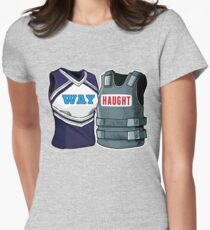 Wayhaught Large Vests Women's Fitted T-Shirt