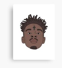 21 Savage Drawing: Canvas Prints | Redbubble | Redbubble