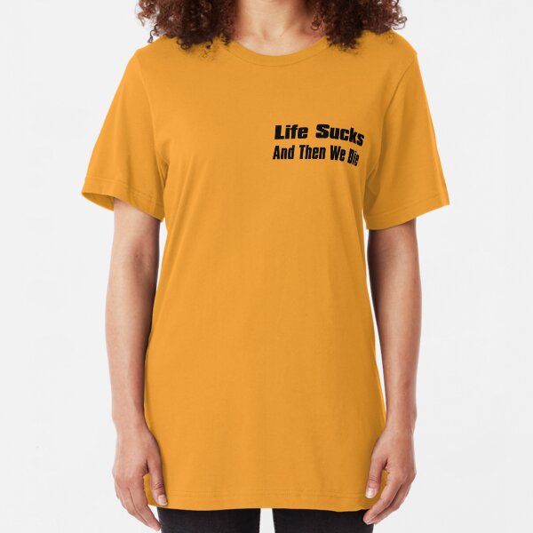 A Bit of Optimism #1 (Small Text) Slim Fit T-Shirt
