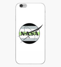 Agender Pride Nasa Logo iPhone Case