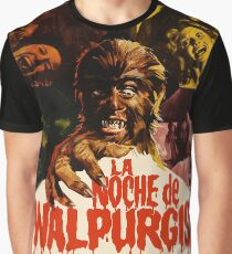 The Werewolf Versus the Vampire Woman / La noche de Walpurgis Graphic T-Shirt