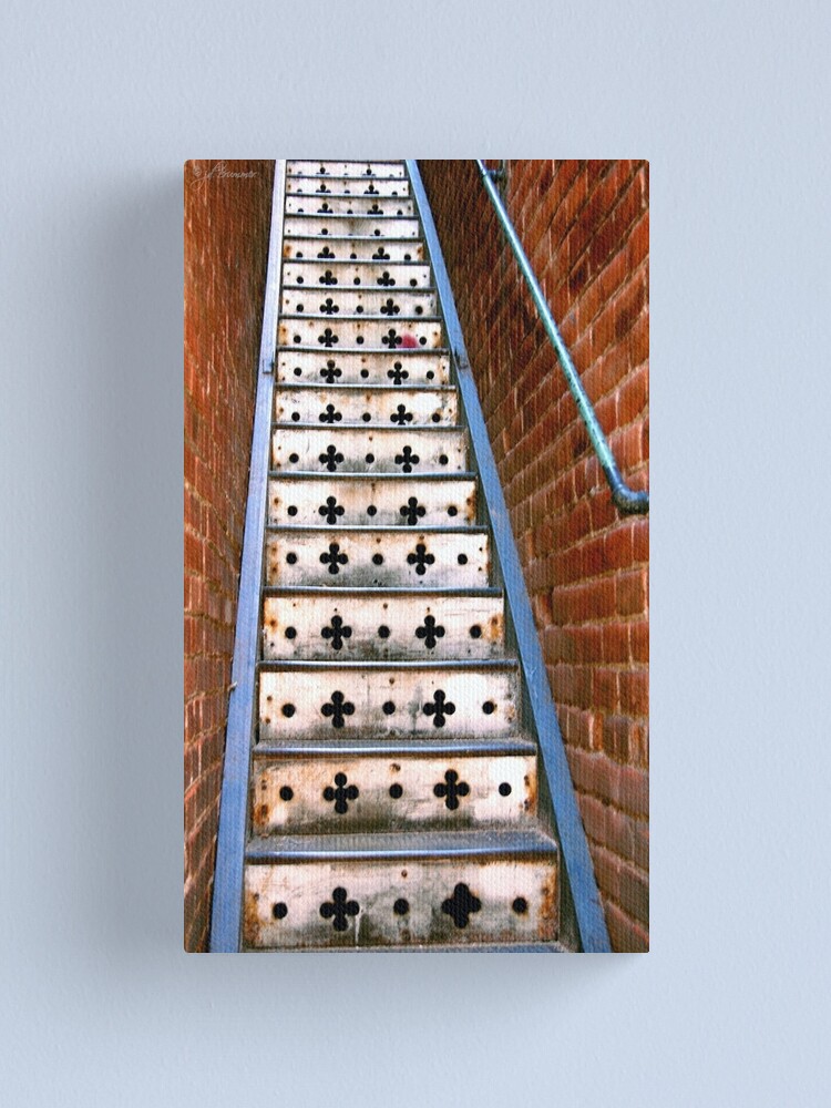 Alternate view of Lucky Steps Canvas Print
