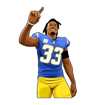 Derwin James Home Jersey Poster for Sale by designsheaven