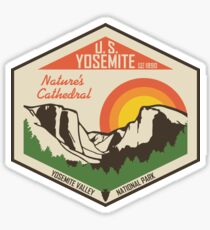 Yosemite National Park Sticker